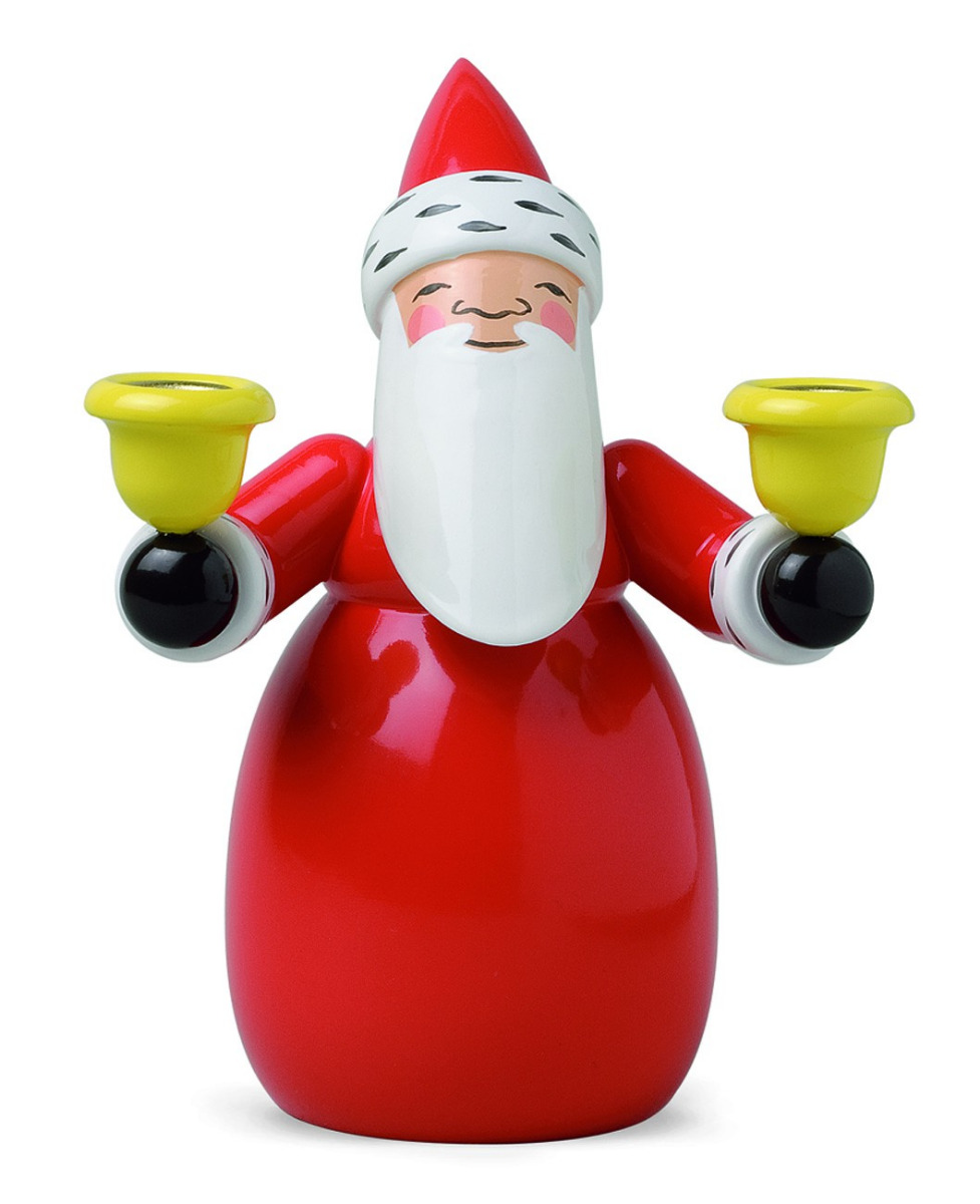 Weihnachtsmann mit Lichtertüllen - Letztmalig 2024