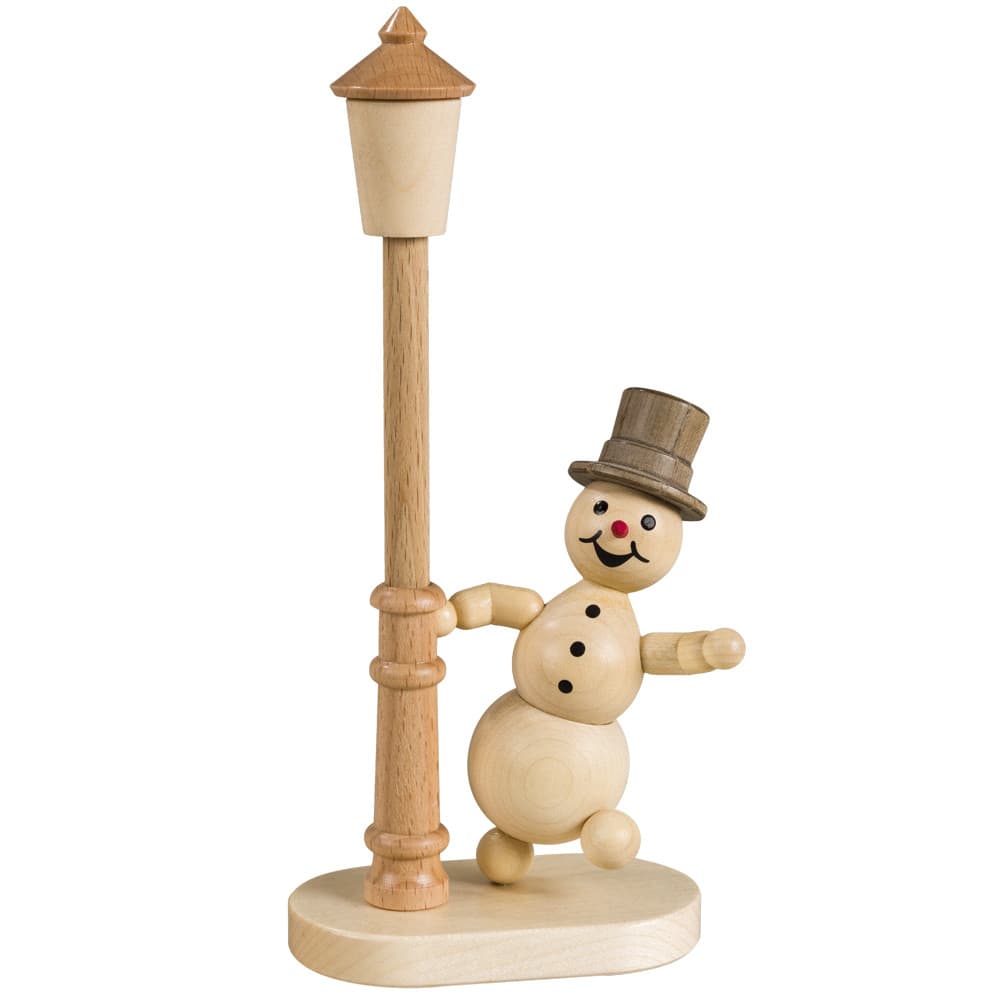 Schneemann an der Laterne - Auslaufartikel