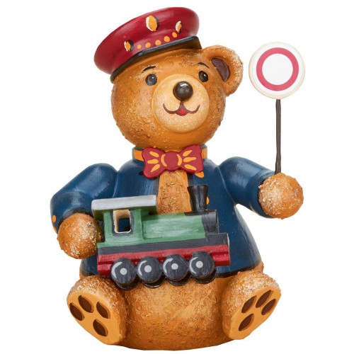 Hubrig - Hubiduu Teddy mit Herz - Eisenbahner