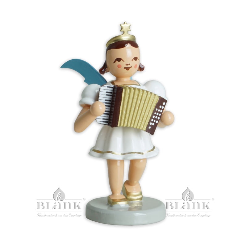 Blank - Kurzrockengel farbig mit Akkordeon