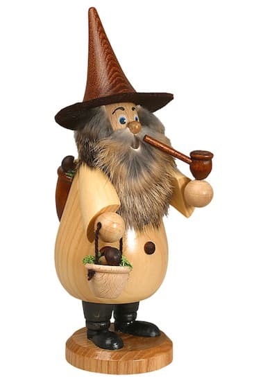 Räuchermann Wurzelzwerg Pilzsammler natur