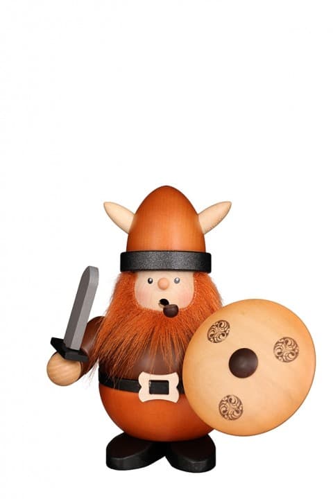 Räuchermann Wikinger natur