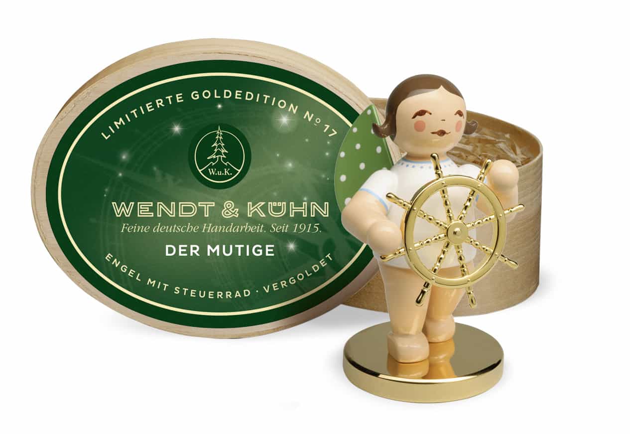 Limitierte Goldedition Nr. 17, Der Mutige, Engel mit Steuerrad