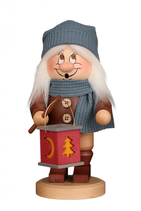 Räuchermann Wichtel Laternenbub