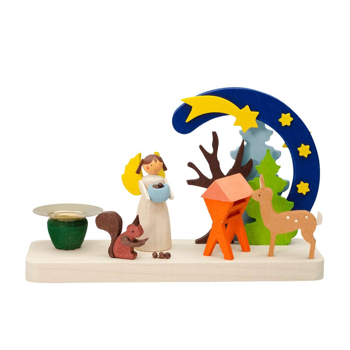 Leuchter Engel mit Reh