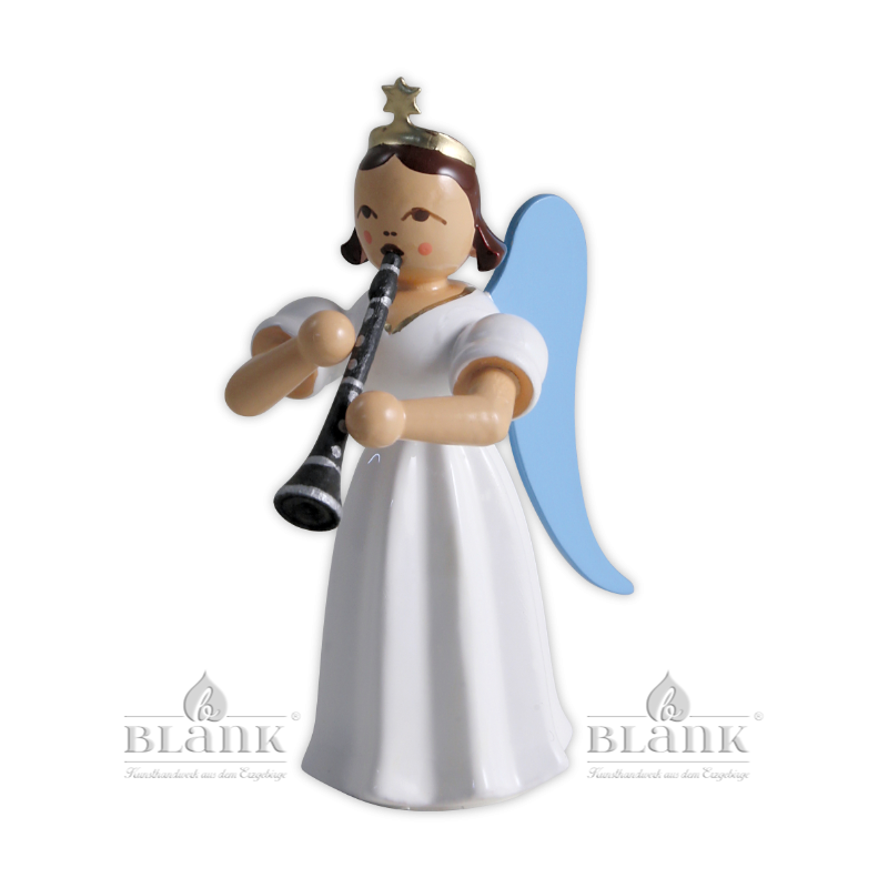 Blank - Langrockengel farbig mit Klarinette