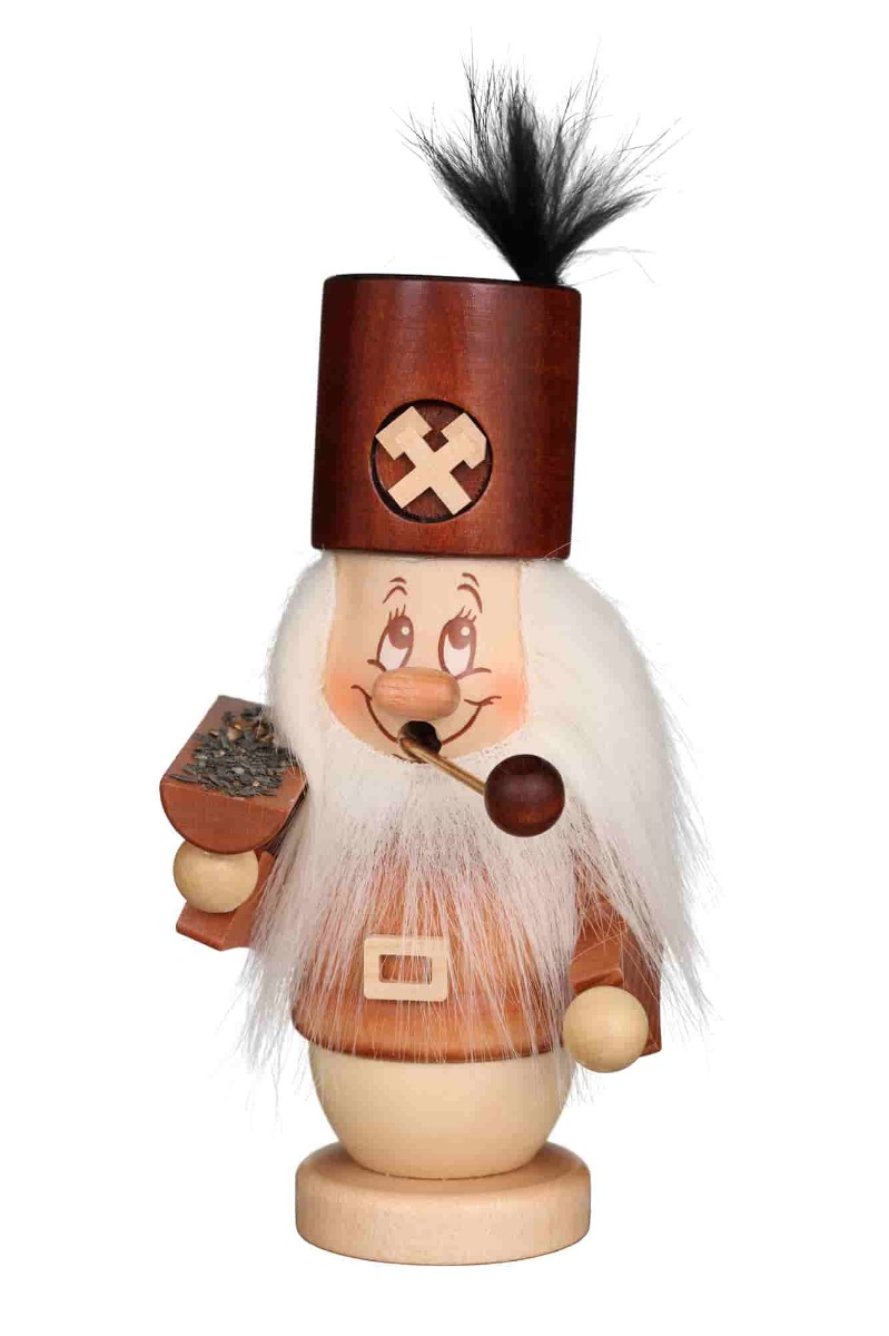 Räuchermann Miniwichtel Bergmann