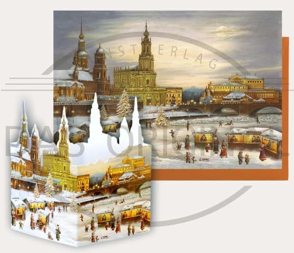 Tischadventskalender - Dresden Hofkirche