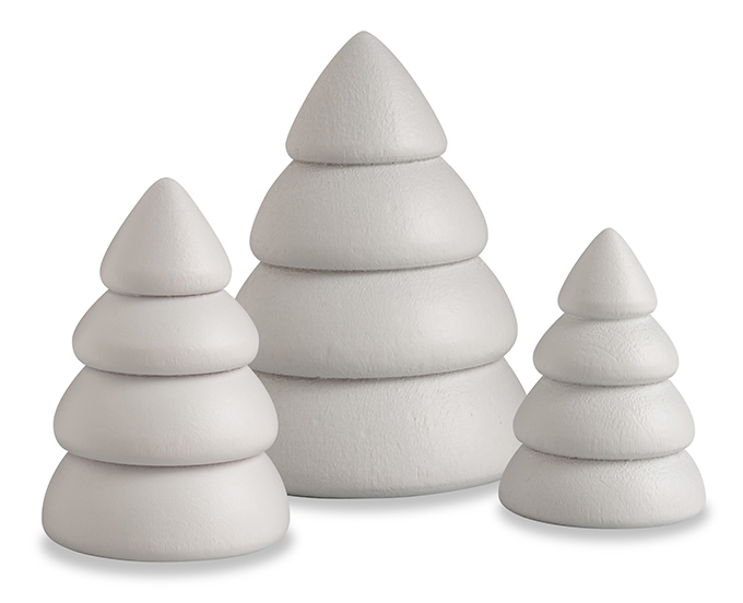 Winterbäume, 3-teilig