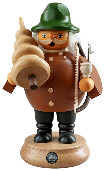 Räuchermann, mittelgroß, Baumfäller