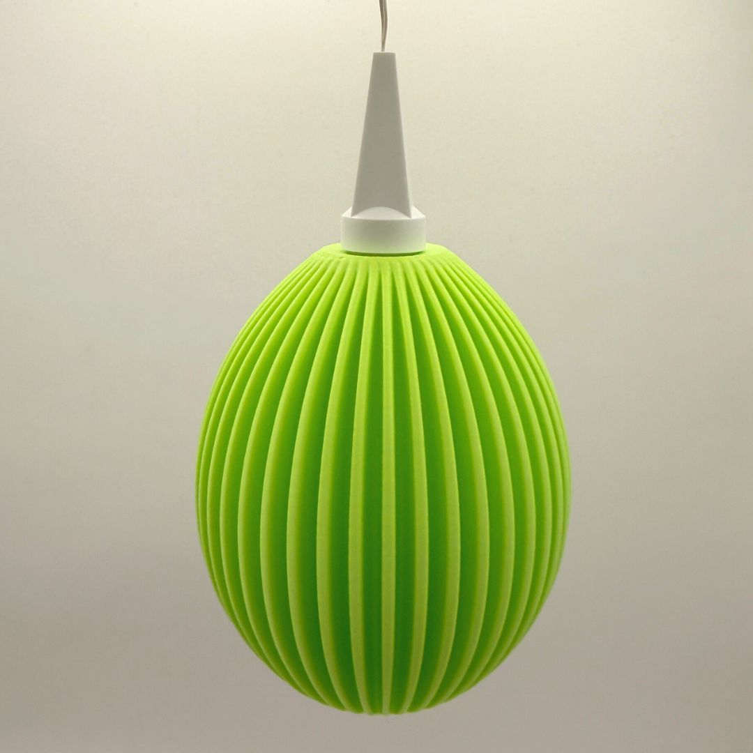 Lampenschirm Osterei - grün