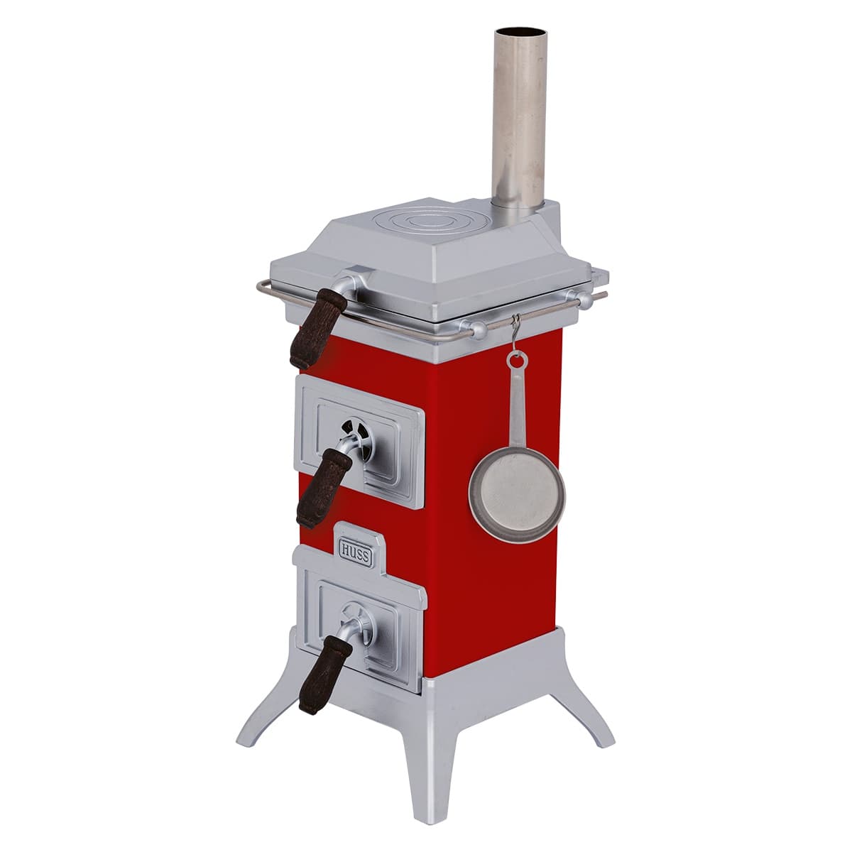 Karzl-Ofen "Siegfried" - Der Edle - rot/mattchrom