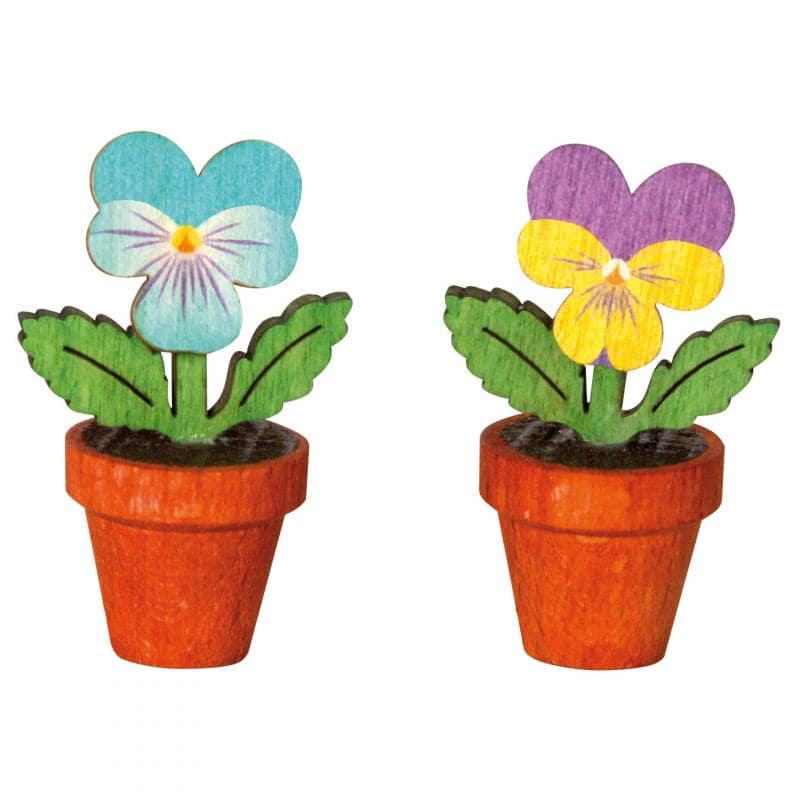 Stiefmütterchen klein, 2er-Set