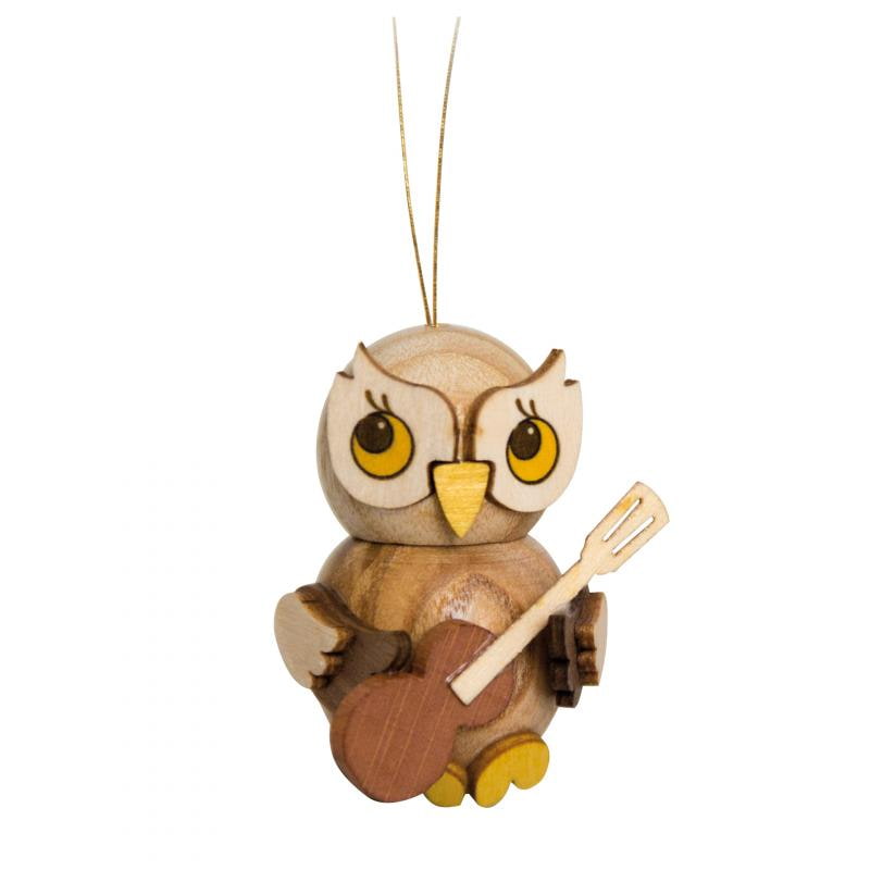 Baumbehang Eulenkind mit Gitarre - Auslaufartikel