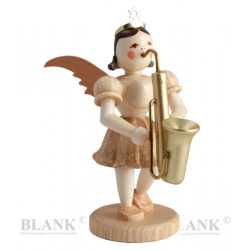 Blank - Kurzrockengel natur mit Saxophon
