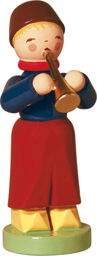 Holländerjunge mit Flöte