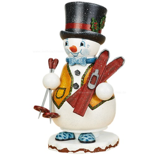 Hubrig - Winterkinder Räucherwichtel Schneemann Skilehrer