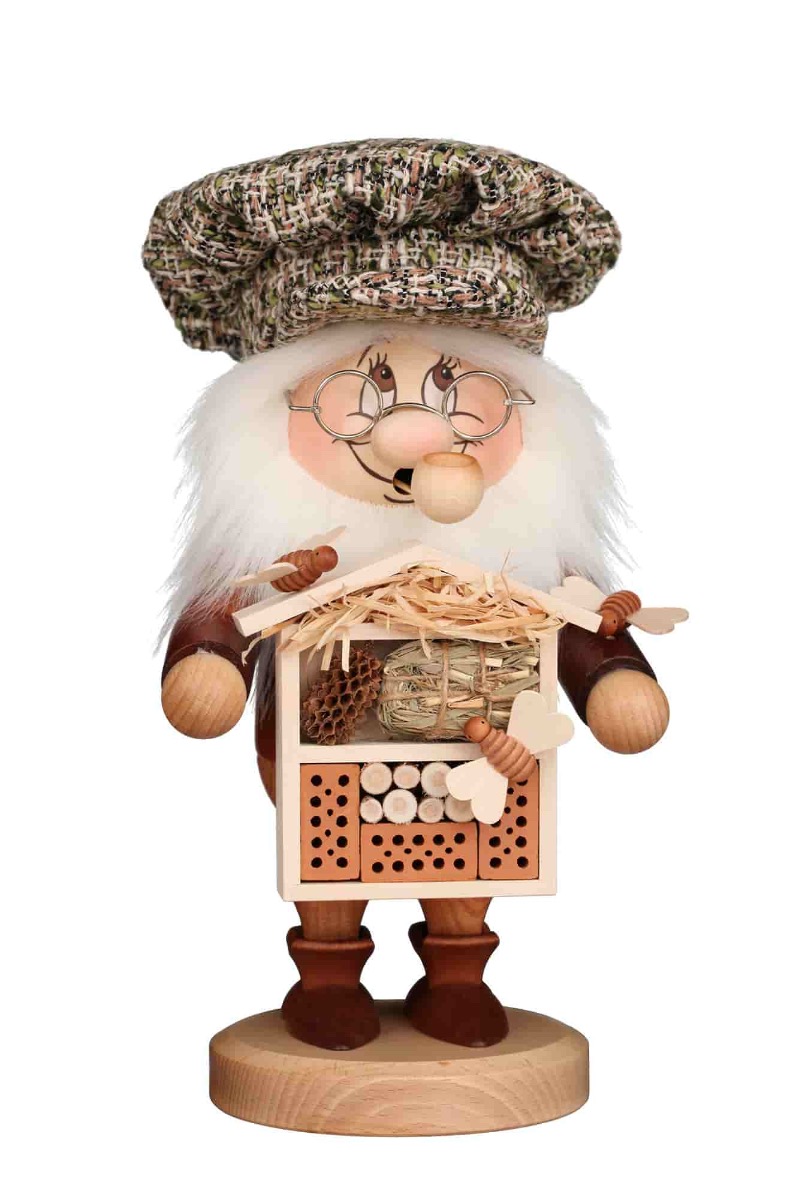 Räuchermann Wichtel Insektenfreund