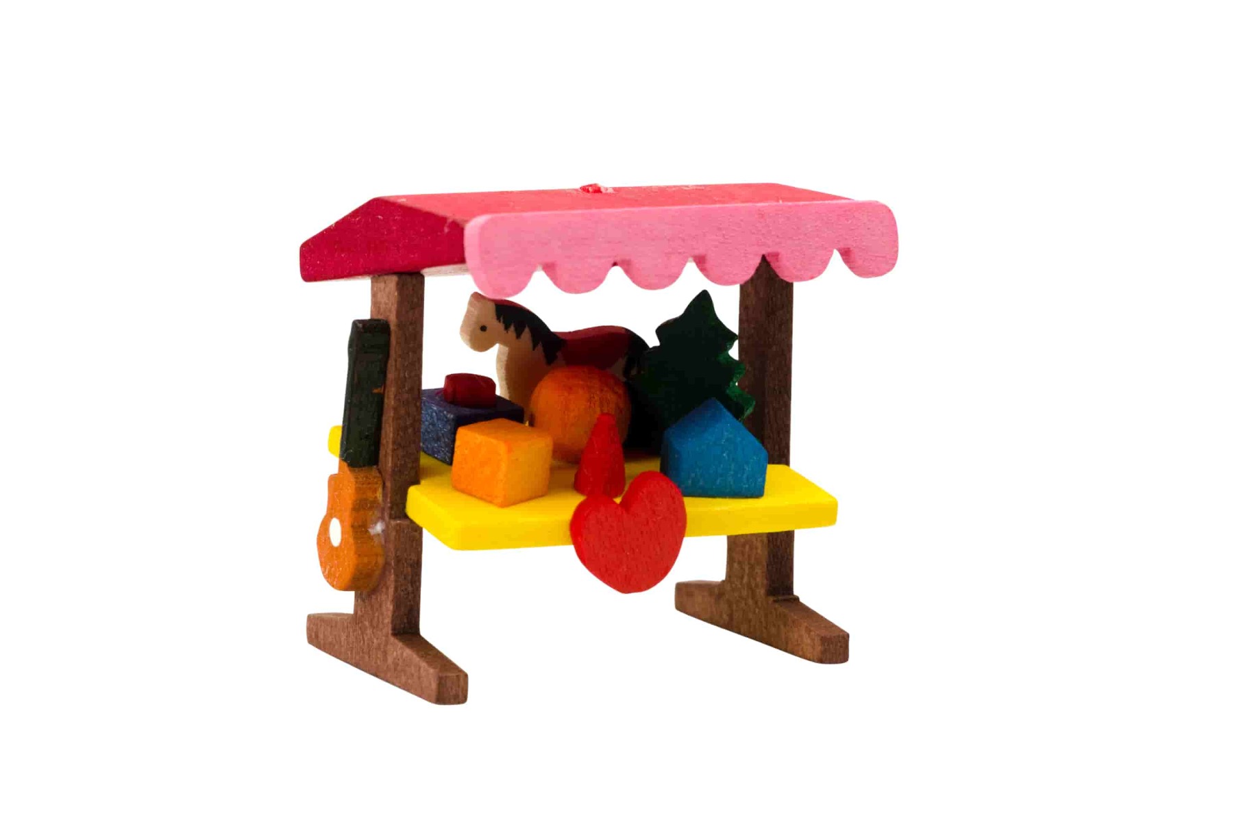 Marktstand als Baumschmuck