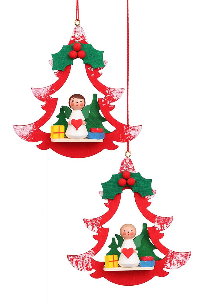 Baumbehang Tanne mit Engel