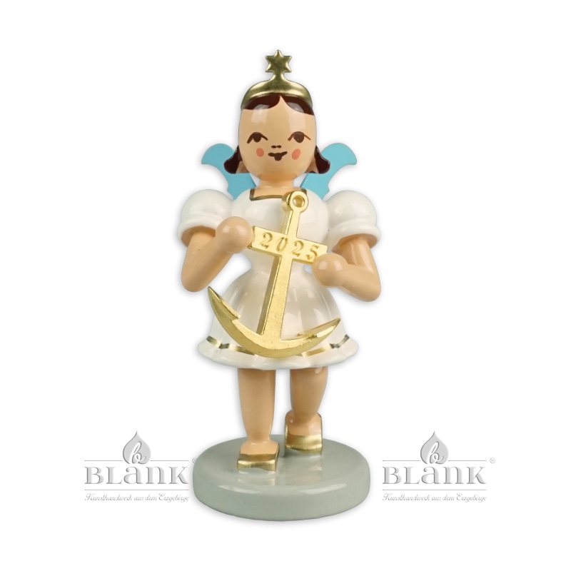 Blank - Kurzrockengel farbig mit Anker, Jahresedition 2025