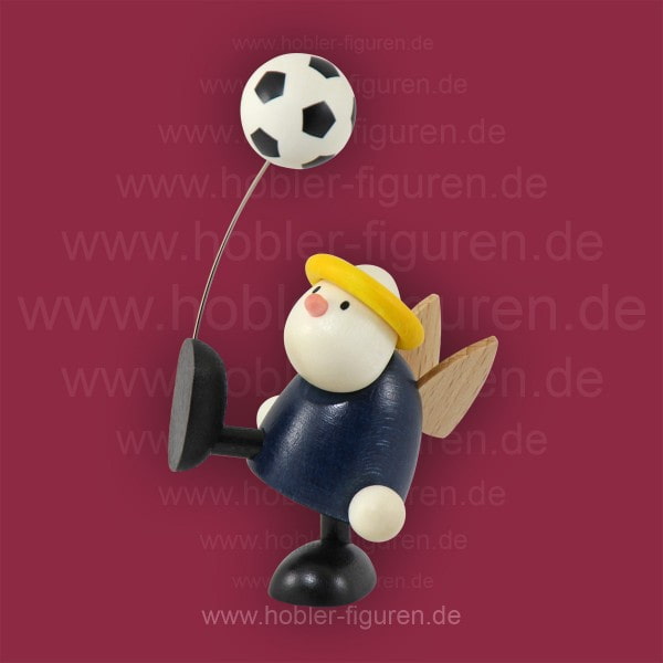 Engel Hans mit Fußball Hochschuss