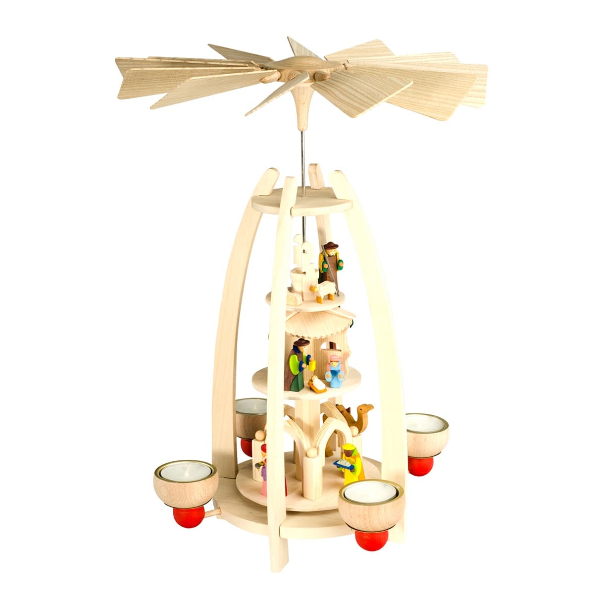 Pyramide Christgeburt, 3 Etagen