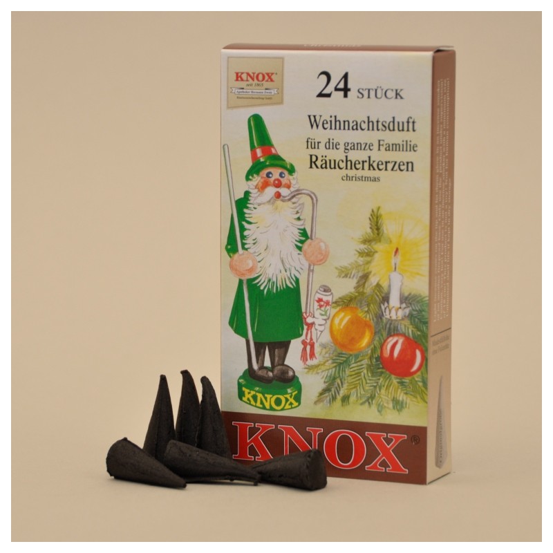 KNOX Räucherkerzen Weihnachtsduft 24 St. / Pkg.