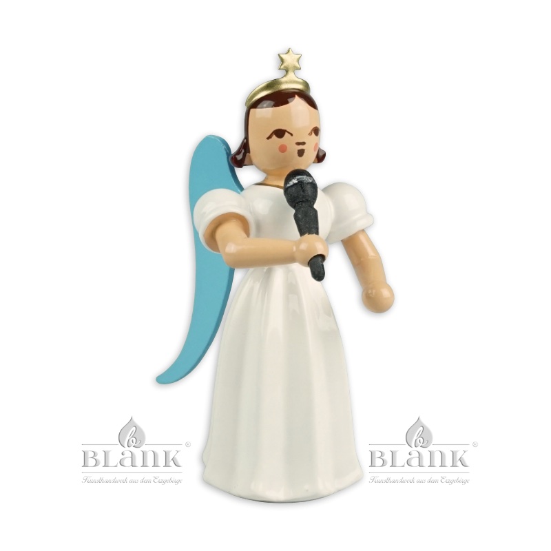 Blank - Langrockengel farbig mit Mikrophon