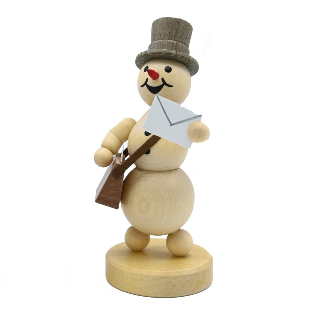 Schneemann Postbote