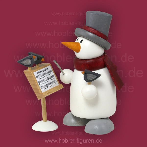 Schneemann Fritz als Dirigent