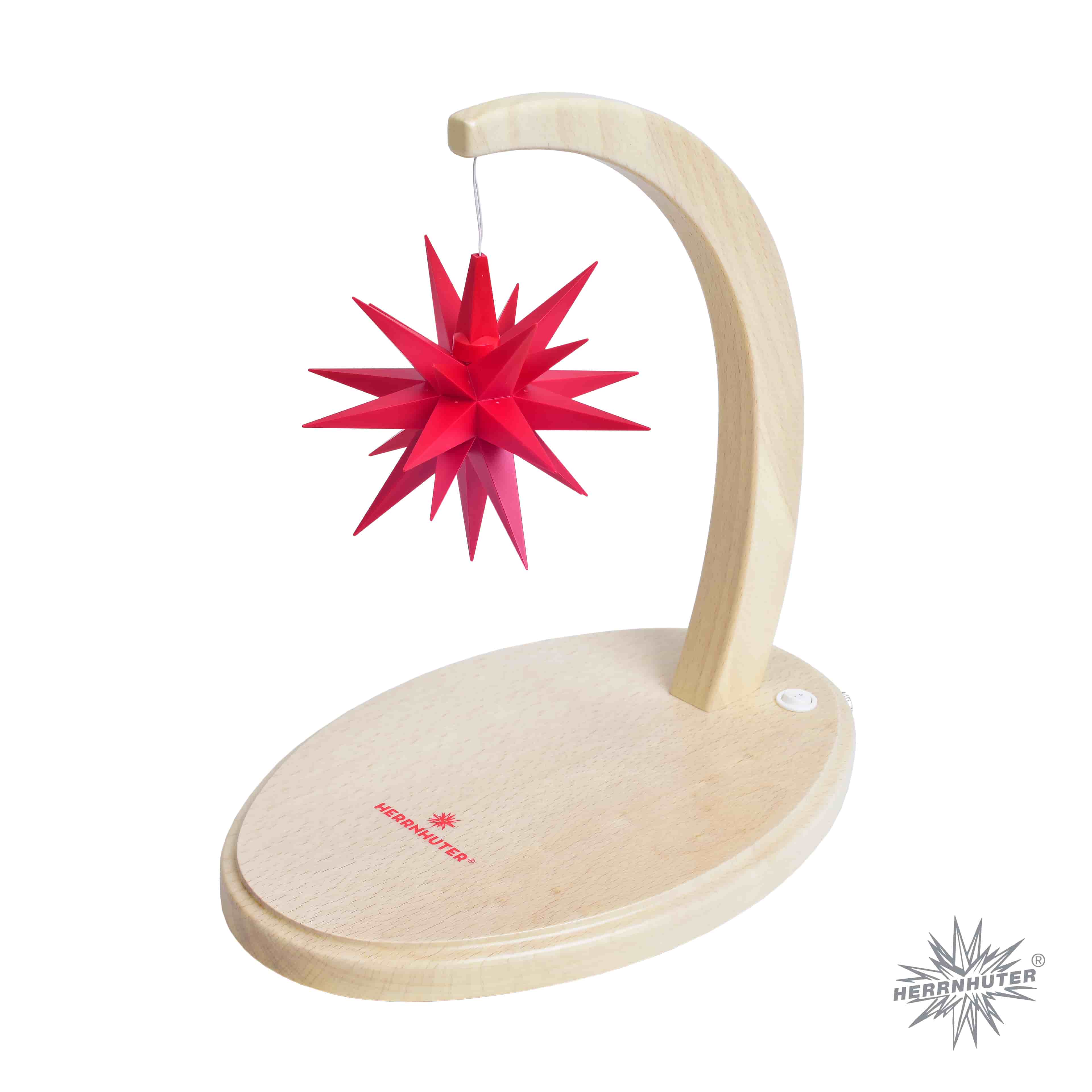 Original Herrnhuter Sternenbogen natur - A1e rot