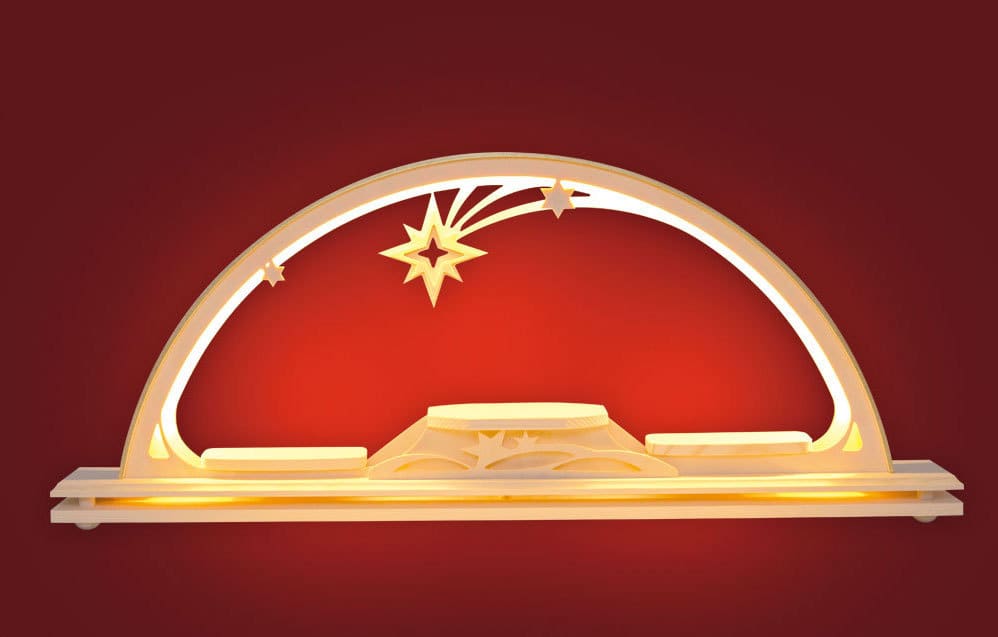 Schwibbogen für Sammelfiguren