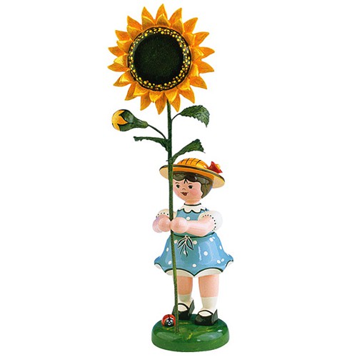 Hubrig - Blumenmädchen mit Sonnenblume - Auslaufmodell