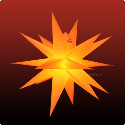 Annaberger Faltstern No. 3 ø 35 cm orange