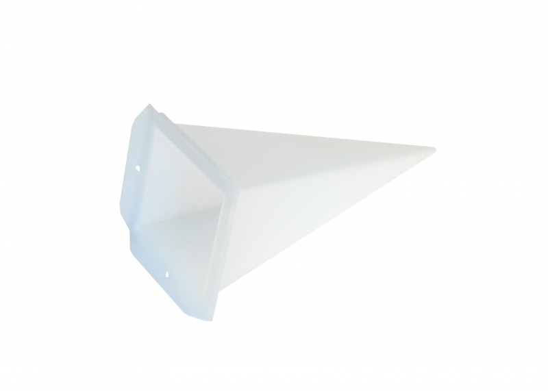 Ersatz-Zacke viereckig für Herrnhuter Sterne aus Kunststoff 40 cm (A4) opal