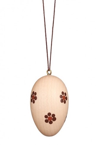 Baumbehang Ei natur hell