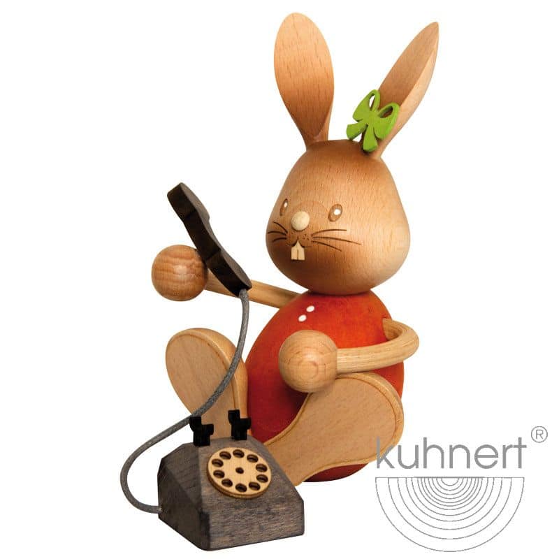 Stupsi Hase mit Telefon - Auslaufartikel