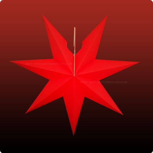 Erzgebirgischer Fensterstern No. 14 ø 43 cm rot