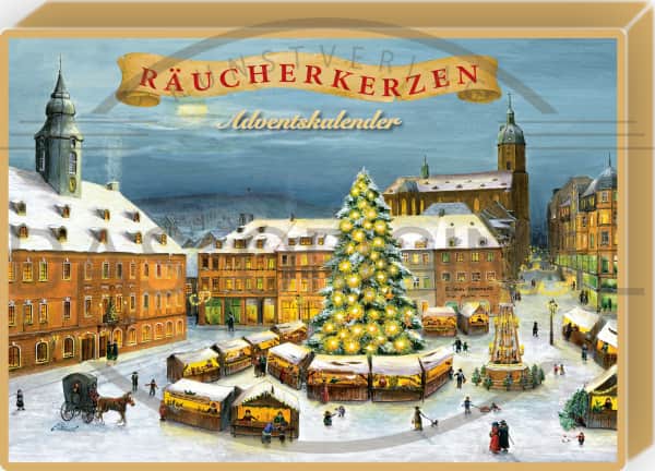 Räucherkerzen Adventskalender - Annaberg-Buchholz