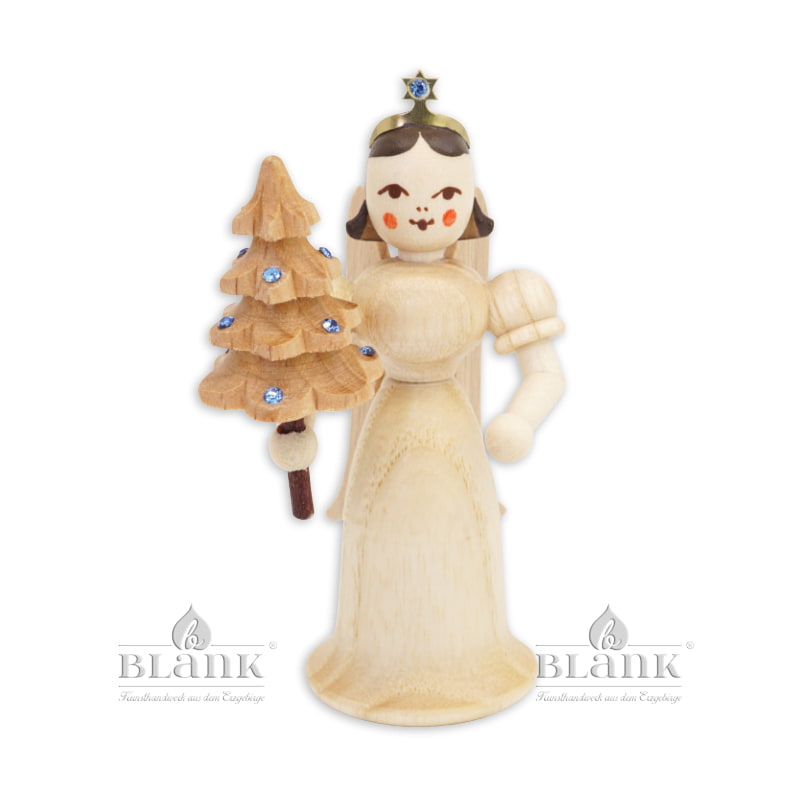 Blank - Langrockengel mit Bäumchen und Preciosa-Kristallen