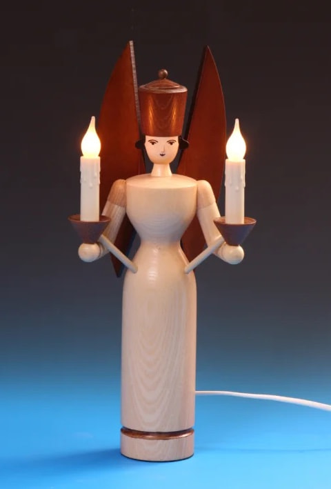 Lichterengel farbig, elektr.